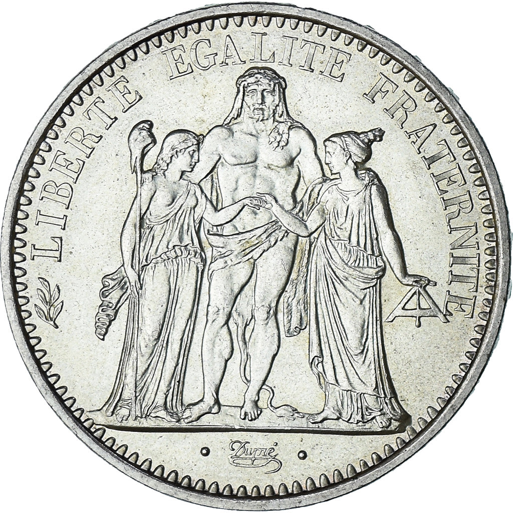 Coin, France, Hercule, 10 Francs, 1971, Paris, MS(60-62), Silver, KM:932