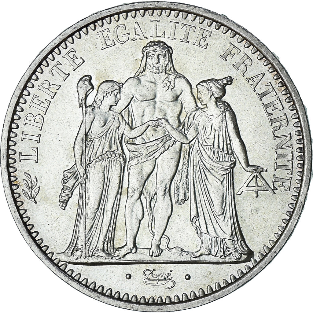 Coin, France, Hercule, 10 Francs, 1971, Paris, MS(60-62), Silver, KM:932