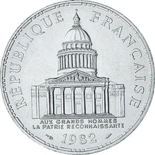 Coin, France, Panthéon, 100 Francs, 1982, Paris, MS(63), Silver, KM:951.1