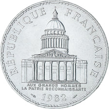 Coin, France, Panthéon, 100 Francs, 1982, Paris, MS(63), Silver, KM:951.1
