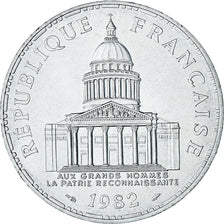Coin, France, Panthéon, 100 Francs, 1982, Paris, MS(63), Silver, KM:951.1