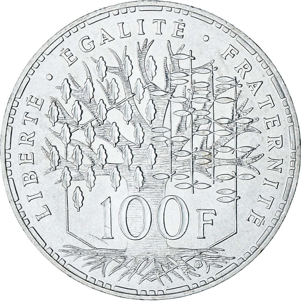 Monnaie, France, Panthéon, 100 Francs, 1982, Paris, SPL, Argent, Gadoury:898