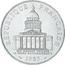 Coin, France, Panthéon, 100 Francs, 1983, Paris, MS(63), Silver, KM:951.1