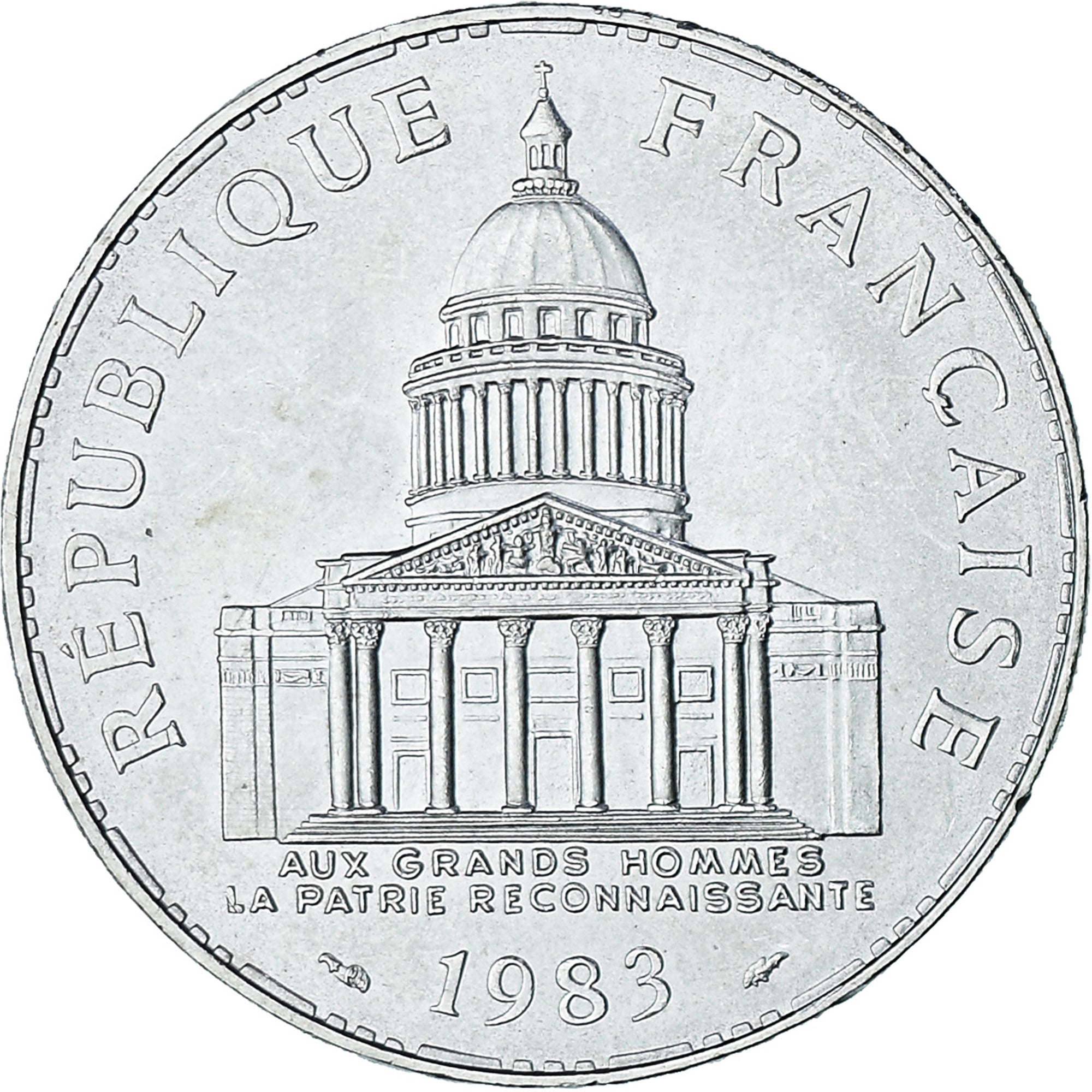 Monnaie, France, Panthéon, 100 Francs, 1983, Paris, SPL, Argent, Gadoury:898