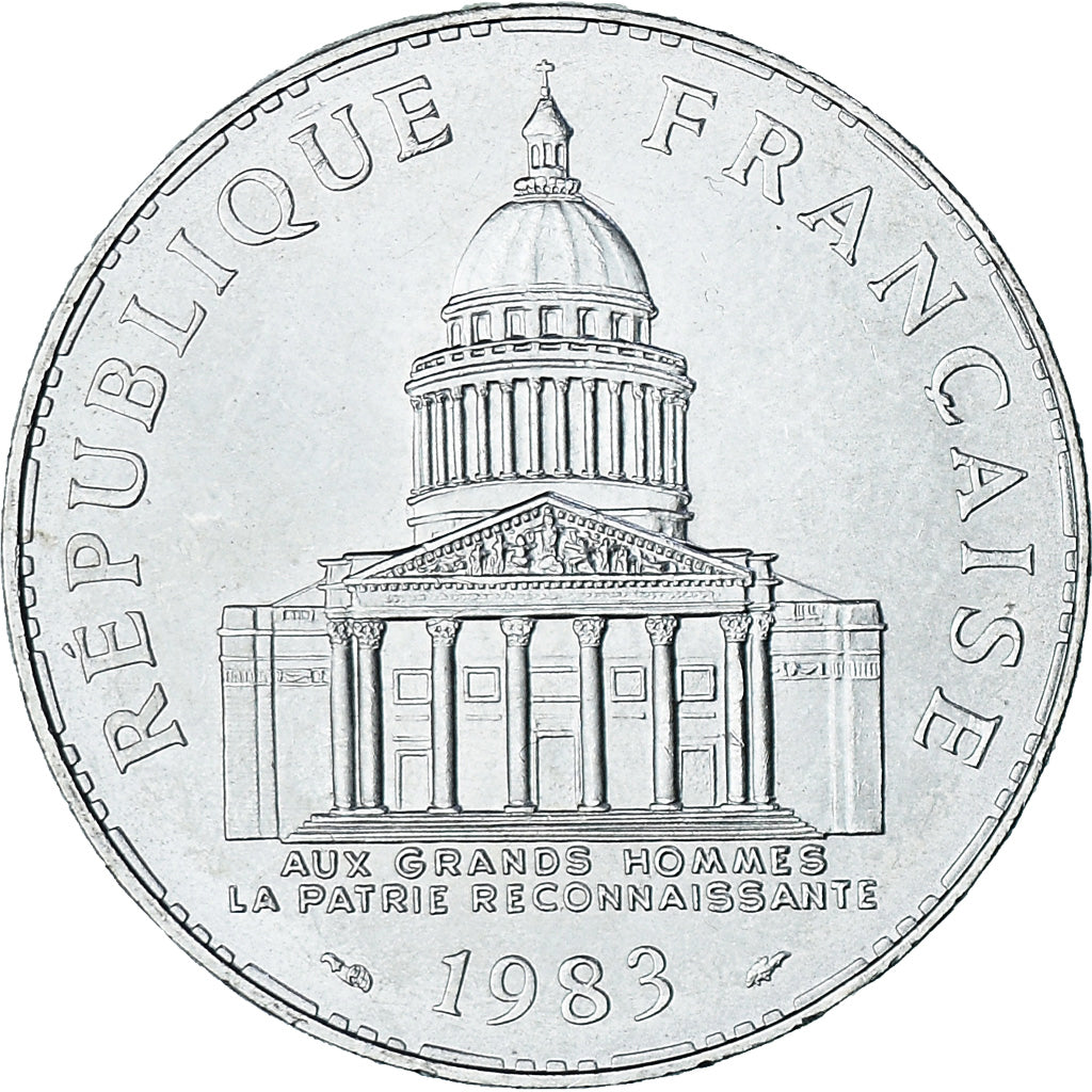 Monnaie, France, Panthéon, 100 Francs, 1983, Paris, SPL, Argent, Gadoury:898