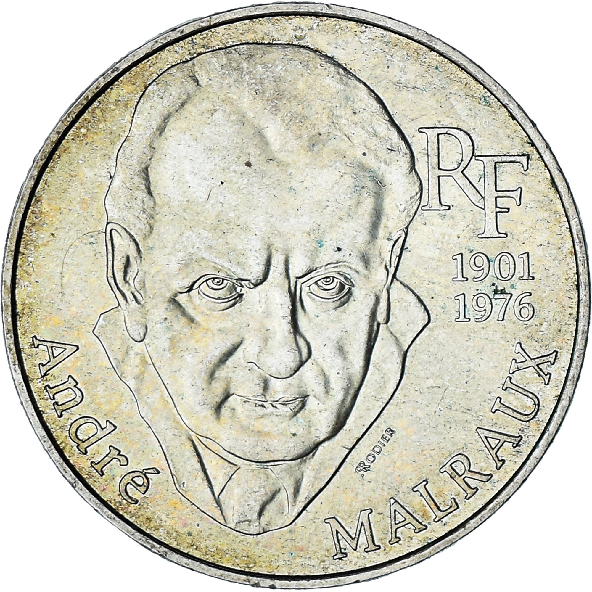 Münze, Frankreich, 100 Francs, 1997, ANDRÉ MALRAUX, VZ, Silber, Gadoury:954