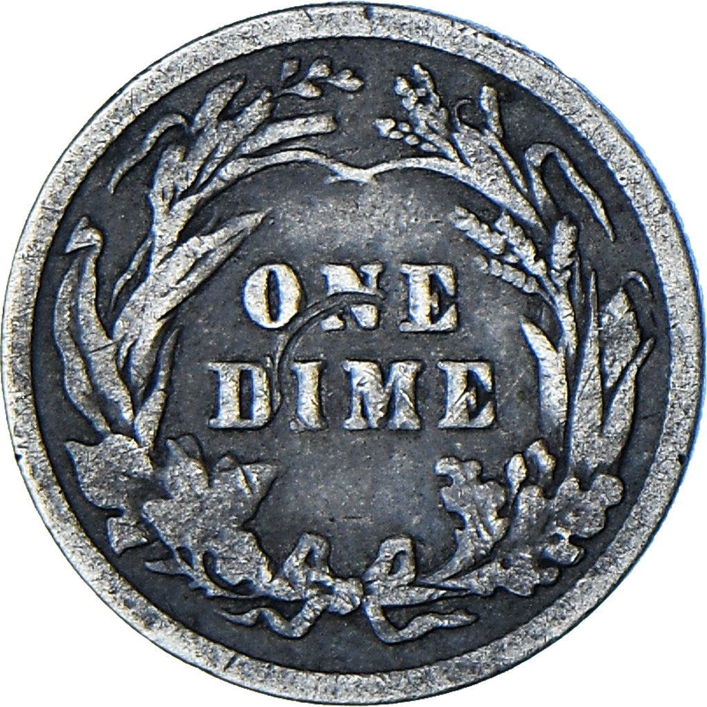 Estados Unidos, Barber Dime, Dime, 1901, Philadelphia, BC, Plata, KM:113