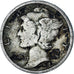 Vereinigte Staaten, Mercury Dime, Dime, 1917, Philadelphia, S, Silber, KM:140