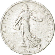 FRANCE, Semeuse, 2 Francs, 1901, Paris, KM #845.1, EF(40-45), Silver, 27,...