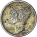 États-Unis, Mercury Dime, Dime, 1927, Philadelphie, TTB, Argent, KM:140