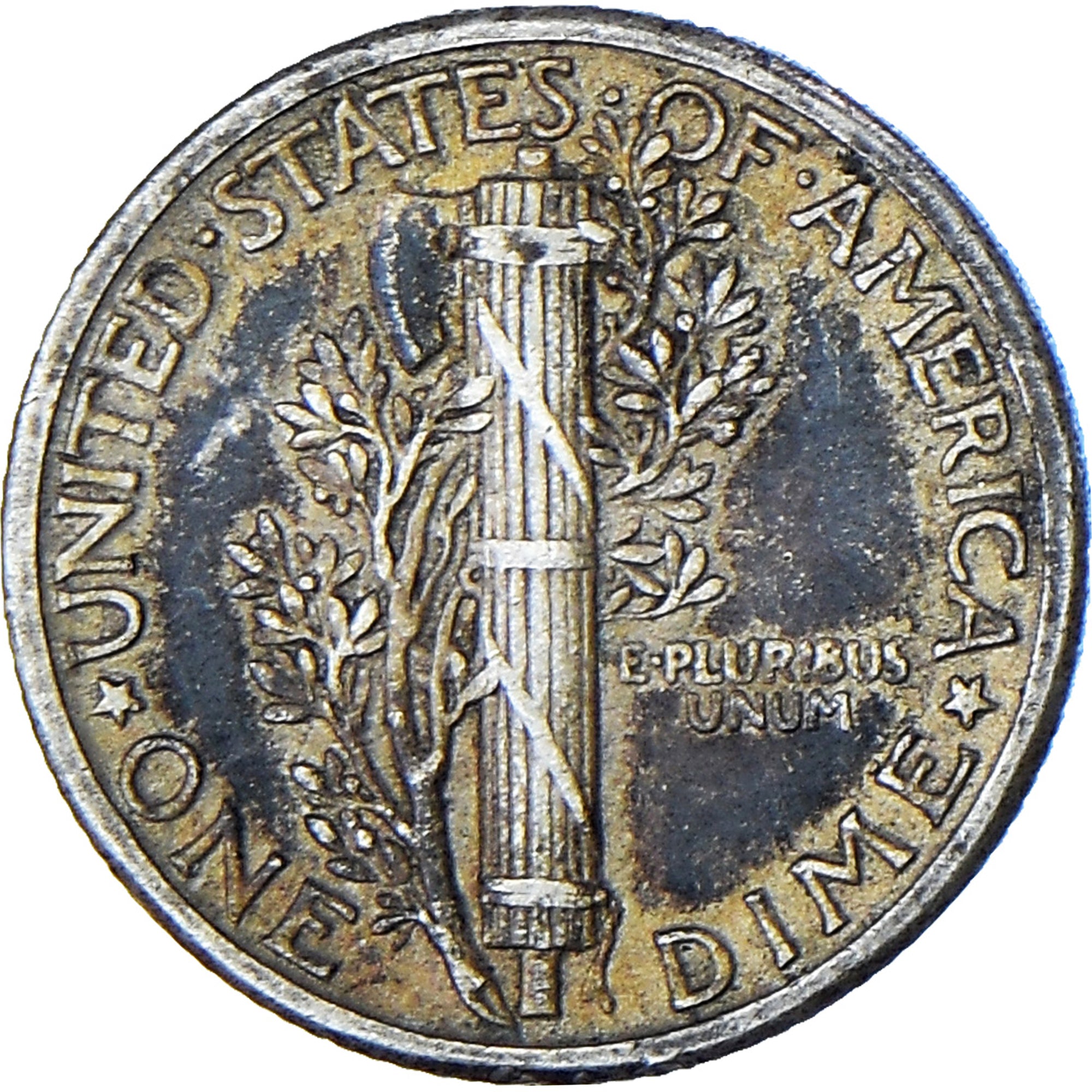 États-Unis, Mercury Dime, Dime, 1927, Philadelphie, TTB, Argent, KM:140