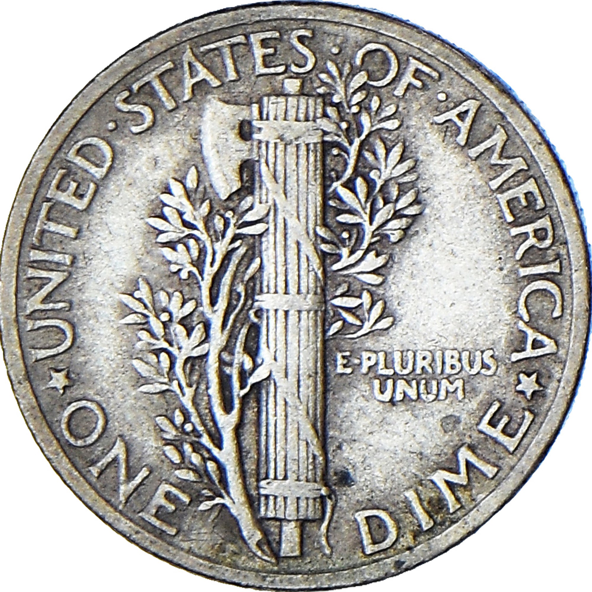 Munten, Verenigde Staten, Mercury Dime, Dime, 1941, Philadelphia, ZF, Zilver
