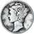 Vereinigte Staaten, Mercury Dime, Dime, 1943, Philadelphia, S+, Silber, KM:140