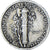 Vereinigte Staaten, Mercury Dime, Dime, 1944, San Francisco, S+, Silber, KM:140
