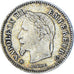Coin, France, Napoleon III, 20 Centimes, 1867, Strasbourg, EF(40-45), Silver