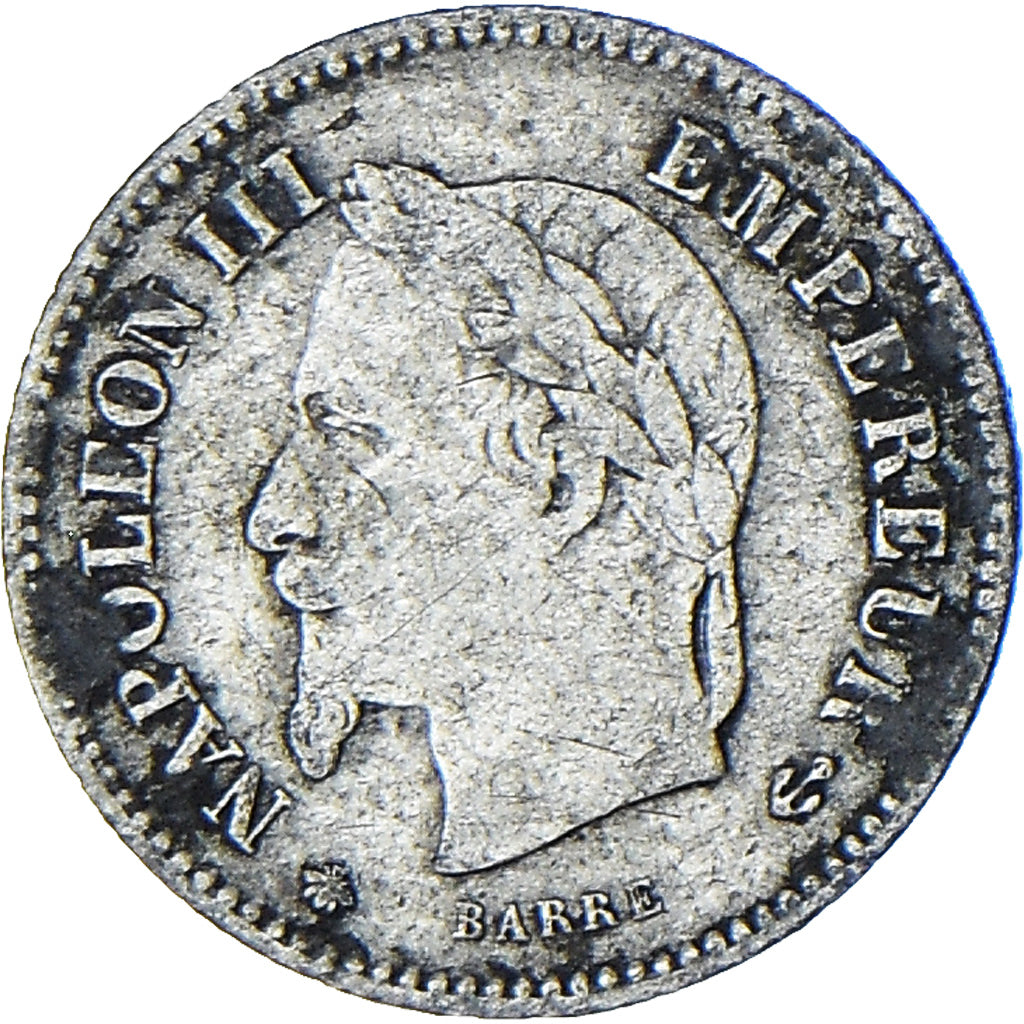 Monnaie, France, Napoleon III, 20 Centimes, 1867, Paris, TB, Argent