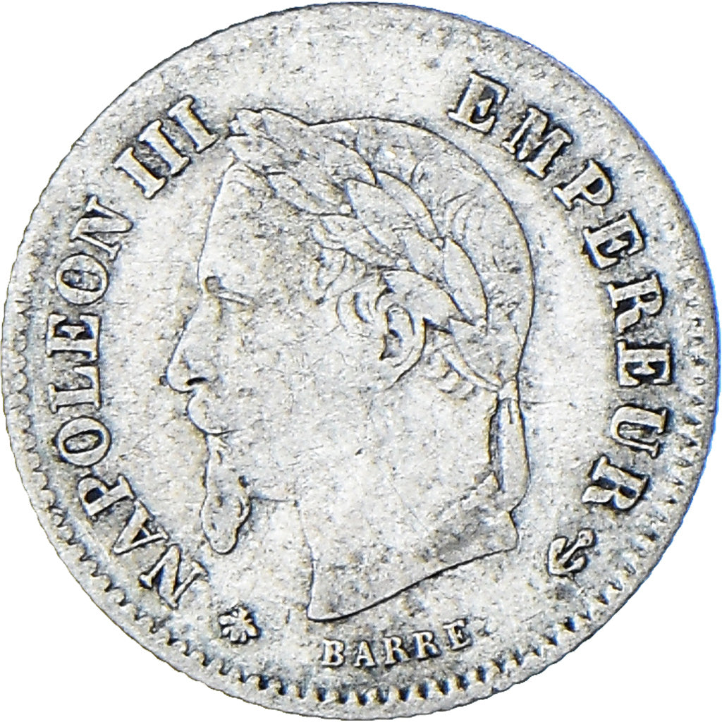 Monnaie, France, Napoleon III, 20 Centimes, 1867, Paris, TB+, Argent
