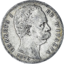 Monnaie, Italie, Umberto I, 5 Lire, 1879, Rome, TTB, Argent, KM:20