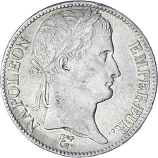 Coin, France, Napoléon I, 5 Francs, 1812, Perpignan, EF(40-45), Silver