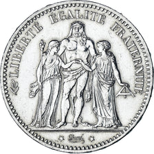 Monnaie, France, Hercule, 5 Francs, 1877, Paris, SUP, Argent, Gadoury:745a