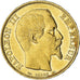 Moeda, França, Napoleon III, 20 Francs, 1853, Paris, AU(50-53), Dourado