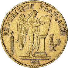 Münze, Frankreich, Génie, 20 Francs, 1890, Paris, SS, Gold, KM:825