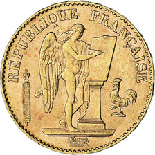 Moneda, Francia, Génie, 20 Francs, 1893, Paris, EBC, Oro, KM:825, Gadoury:1063