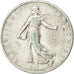 Munten, Frankrijk, Semeuse, 2 Francs, 1912, ZF, Zilver, KM:845.1, Gadoury:532