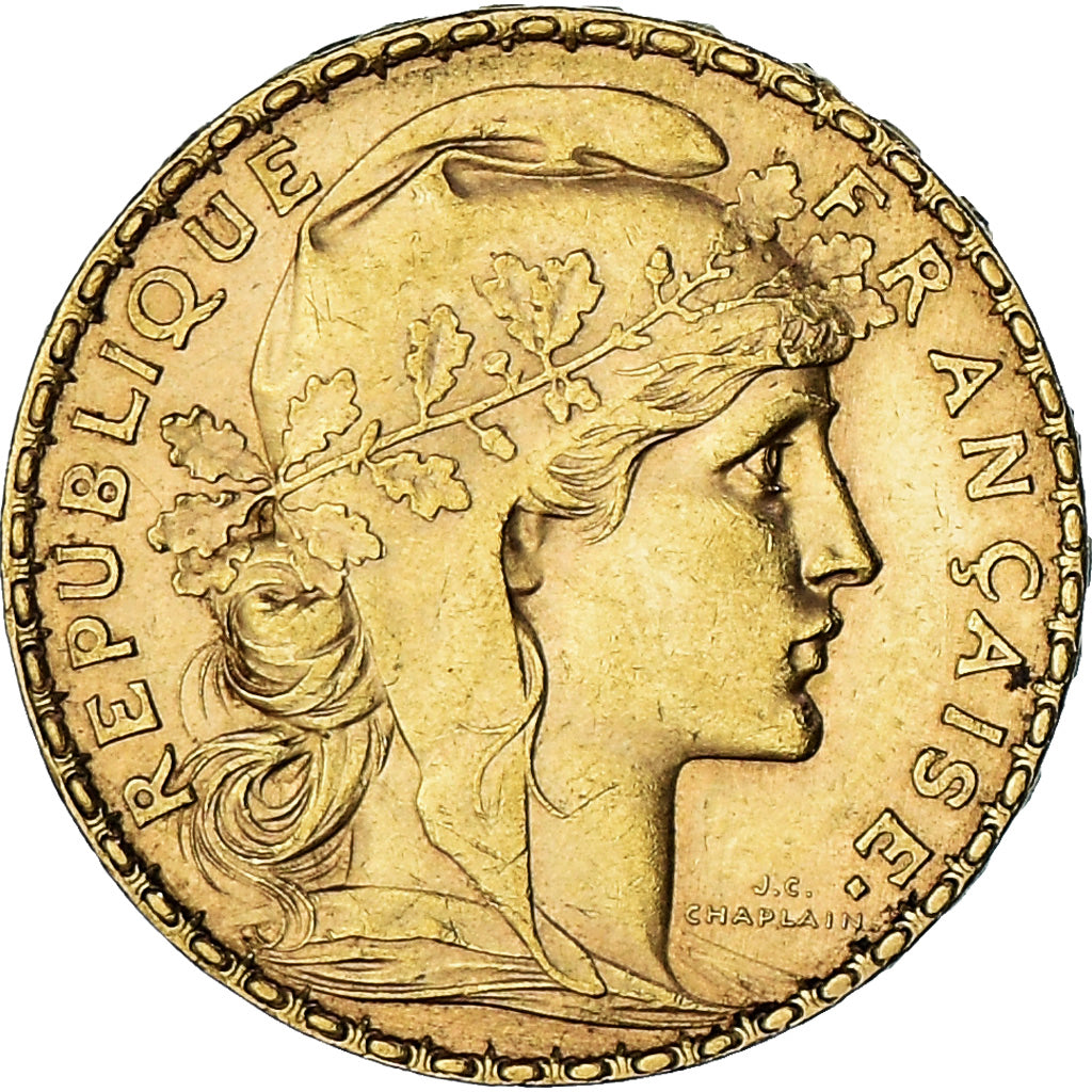 Monnaie, France, Marianne, 20 Francs, 1902, Paris, TTB+, Or, Gadoury:1064