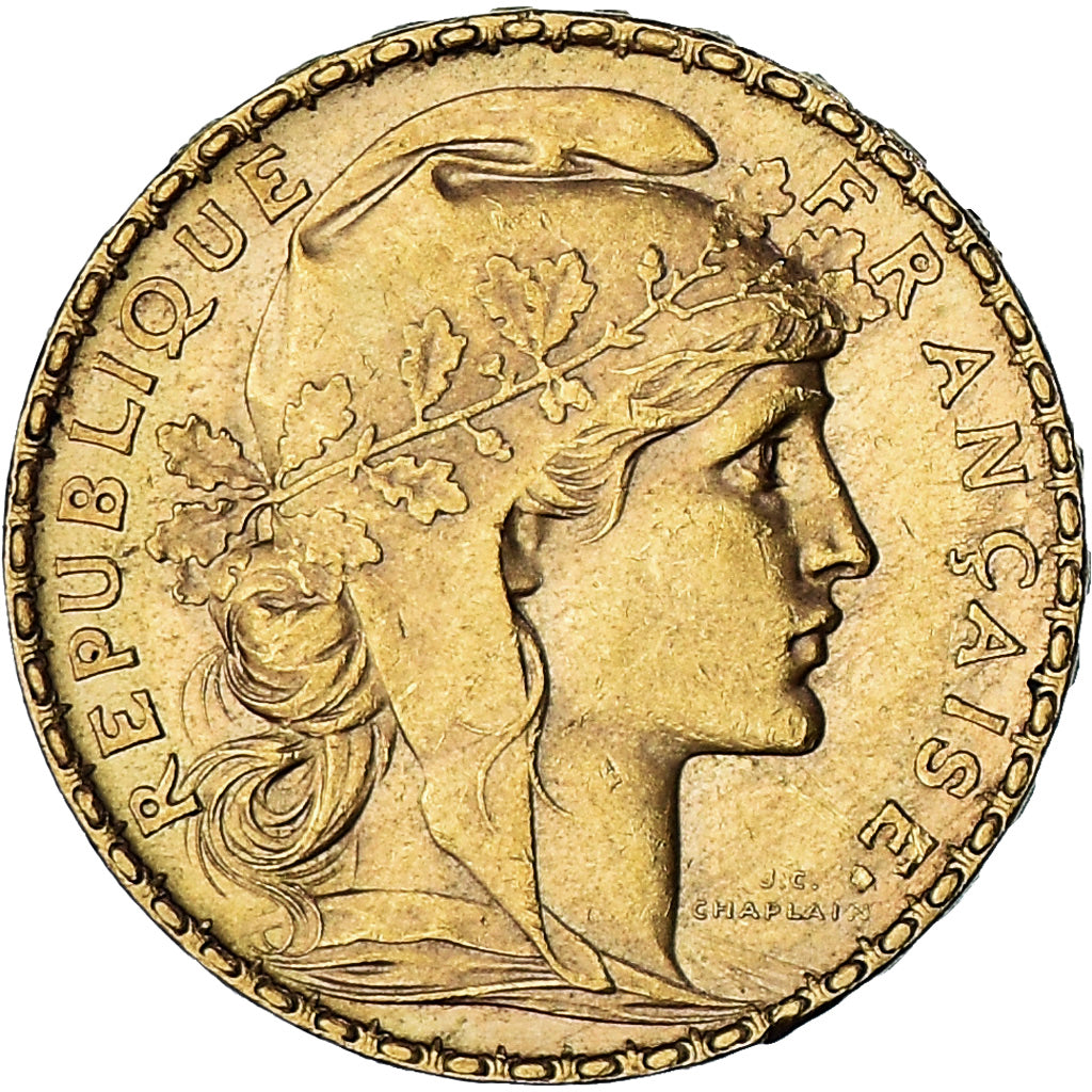 Monnaie, France, Marianne, 20 Francs, 1906, Paris, SUP, Or, KM:847, Gadoury:1064