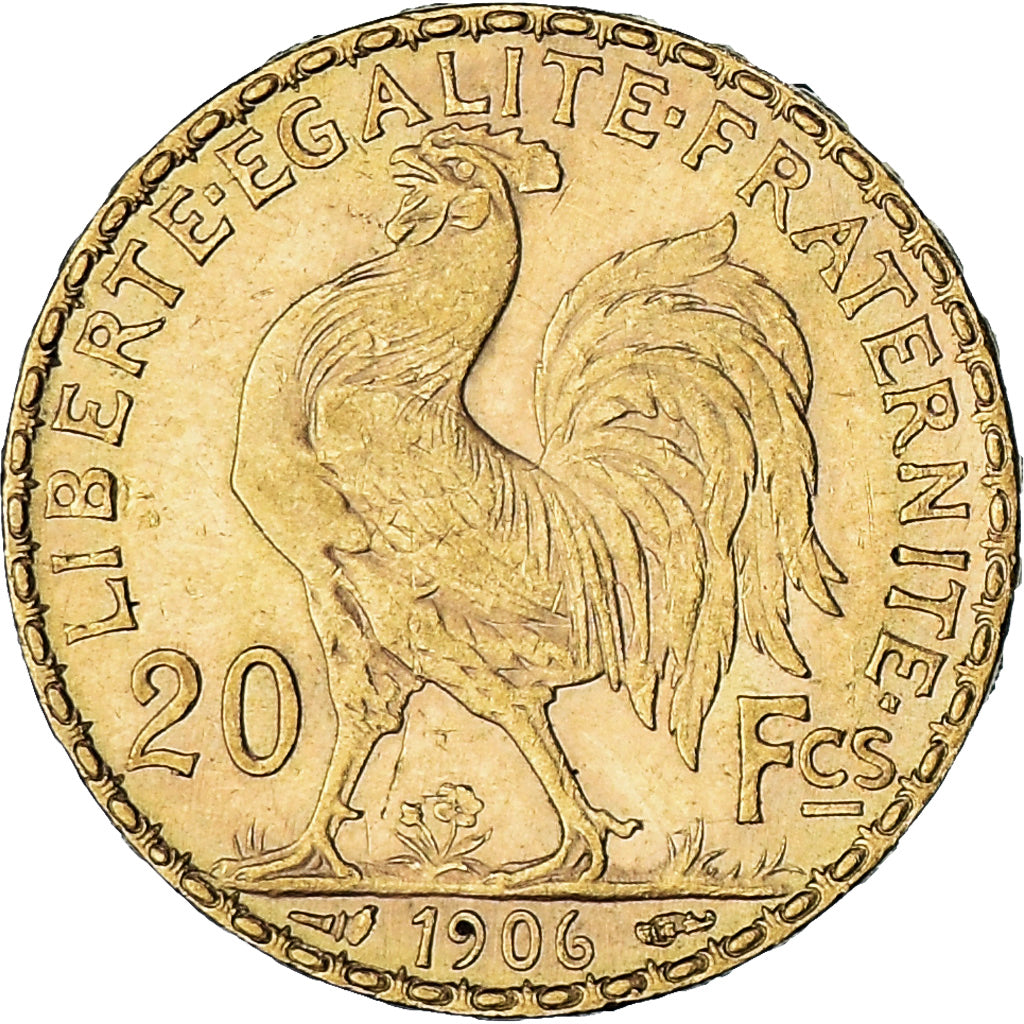 Monnaie, France, Marianne, 20 Francs, 1906, Paris, SUP, Or, KM:847, Gadoury:1064
