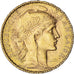 Moneta, Francia, Marianne, 20 Francs, 1906, Paris, SPL-, Oro, KM:847