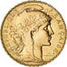 Moneda, Francia, Marianne, 20 Francs, 1910, Paris, SC, Oro, KM:857