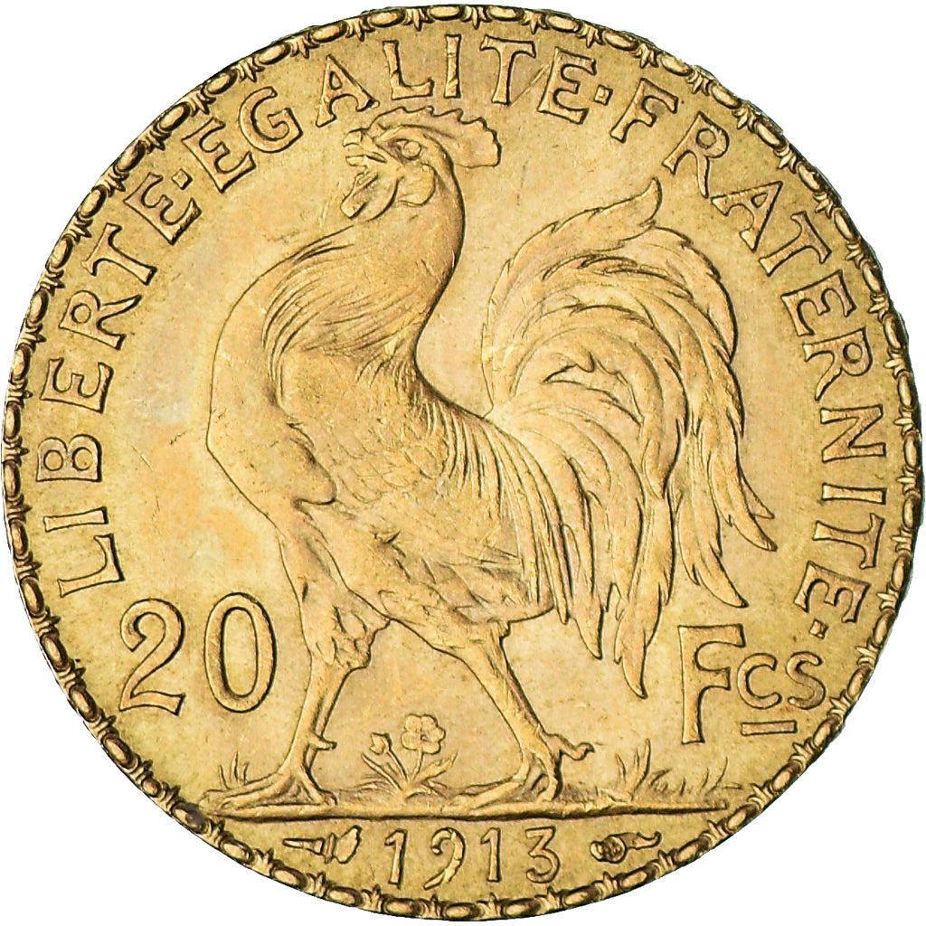 Monnaie, France, Marianne, 20 Francs, 1913, Paris, SUP, Or, Gadoury:1064a