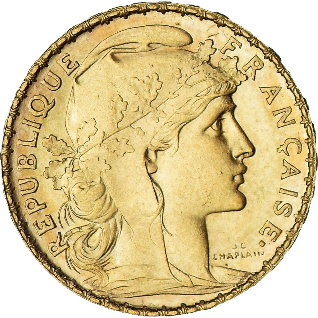 Monnaie, France, Marianne, 20 Francs, 1914, Paris, SUP, Or, Gadoury:1064a