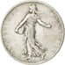 Francia, Semeuse, 2 Francs, 1914, Castelsarrasin, BB, Argento, KM:845.2, Gado...