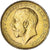Munten, INDIA-BRITS, George V, Sovereign, 1918, Bombay, PR+, Goud, KM:525A