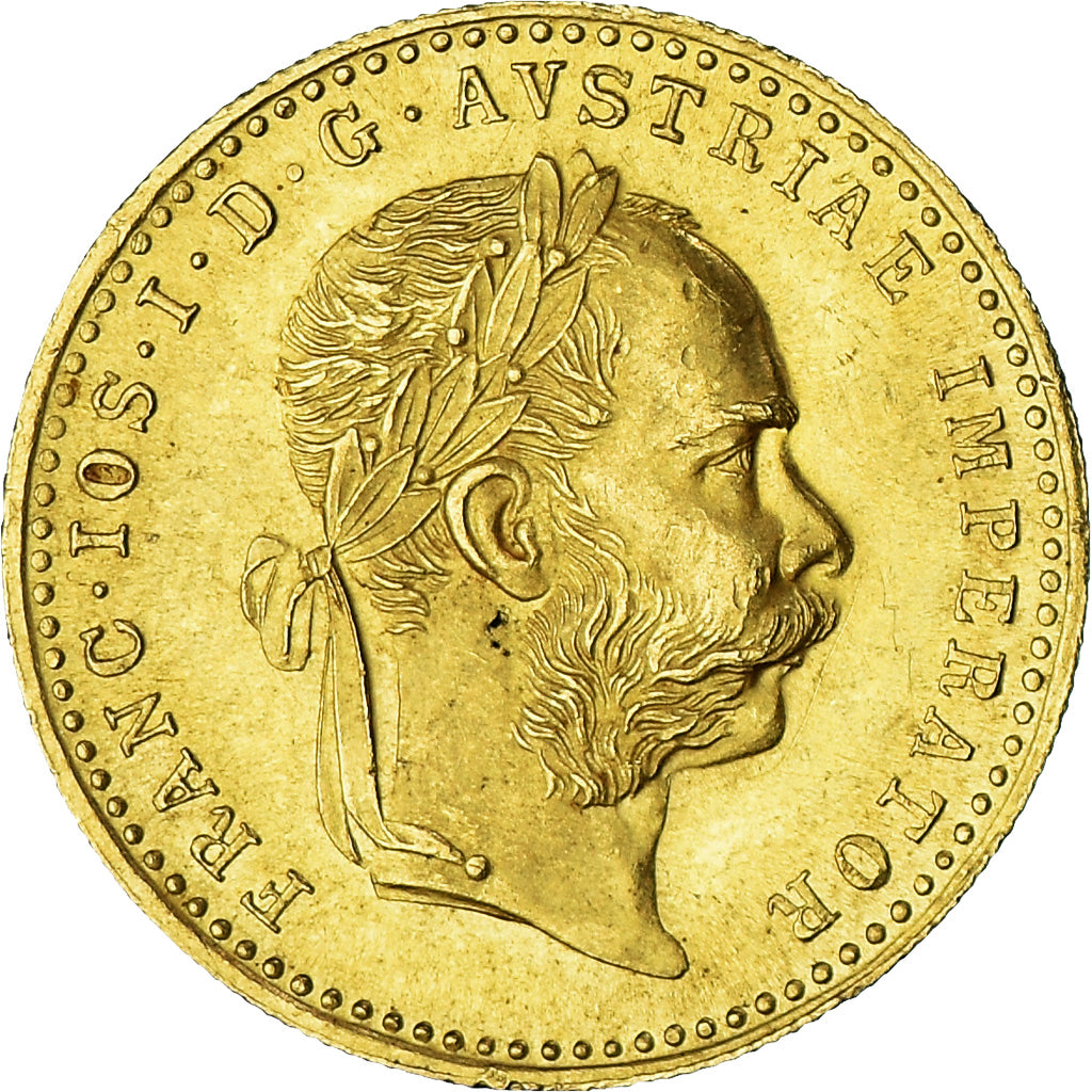 Coin, Austria, Franz Joseph I, Ducat, 1915, Restrike, MS(63), Gold, KM:2267