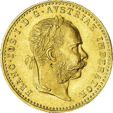 Coin, Austria, Franz Joseph I, Ducat, 1915, Restrike, MS(63), Gold, KM:2267