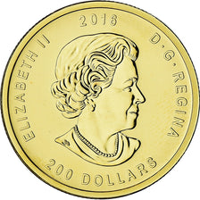 Coin, Canada, 200 Dollars, 2016, Royal Canadian Mint, 1 Oz, MS(65-70), Gold