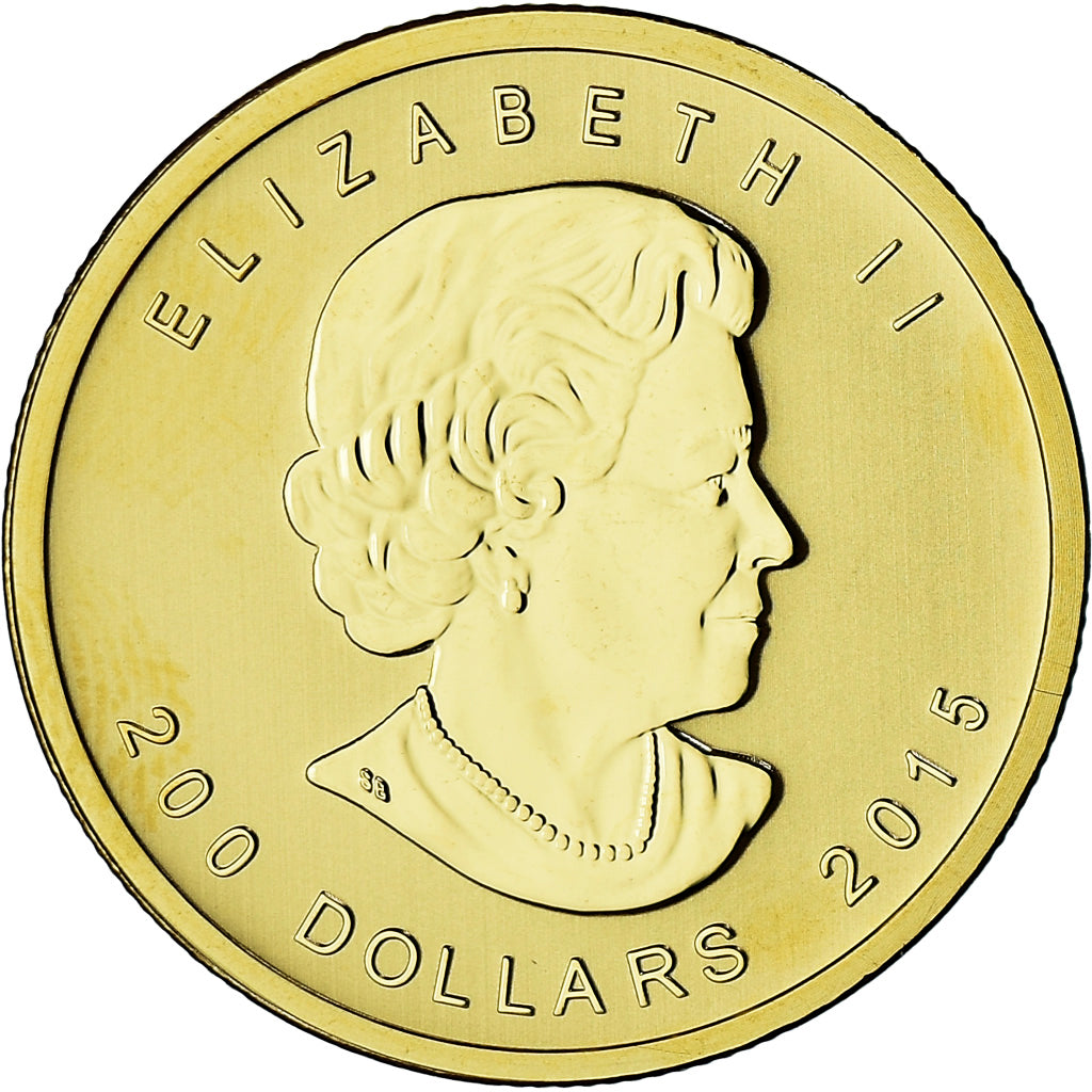 Moneda, Canadá, 200 Dollars, 2015, Royal Canadian Mint, 1 Oz, FDC, Oro