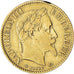 Moeda, França, Napoleon III, 10 Francs, 1863, Paris, VF(30-35), Dourado