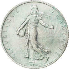 Francia, Semeuse, 2 Francs, 1918, BB+, Argento, KM:845.1, Gadoury:532