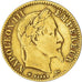 Moneta, Francja, Napoleon III, 10 Francs, 1864, Strasbourg, VF(20-25), Złoto