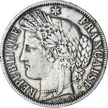 Coin, France, Cérès, 5 Francs, 1870, Paris, VF(30-35), Silver, KM:819