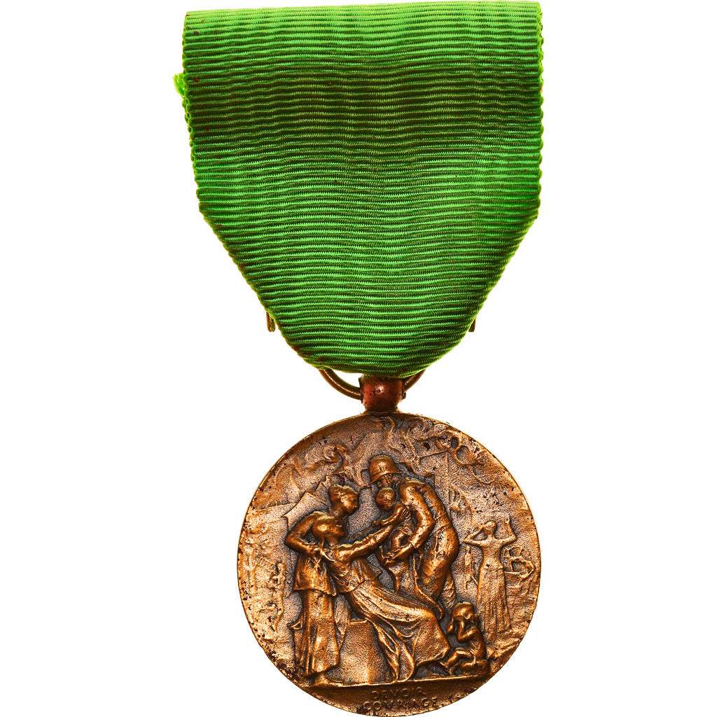 France, Union des Corps de Sapeurs Pompiers du Nord, Médaille, Très bon état