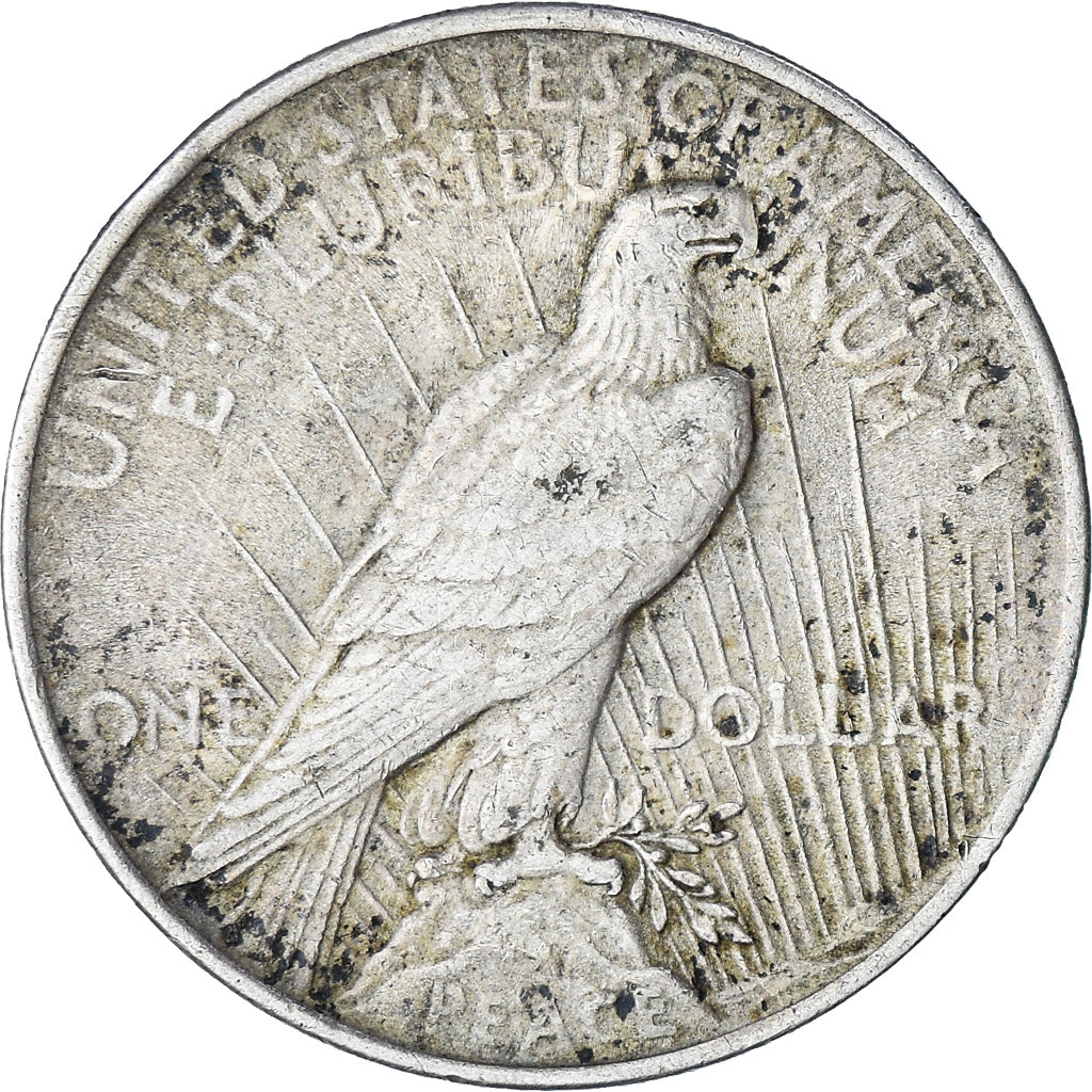 Coin, United States, Peace Dollar, Dollar, 1922, U.S. Mint, Philadelphia