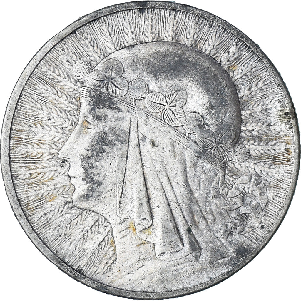 Monnaie, Pologne, 10 Zlotych, 1932, Warsaw, TTB, Argent, KM:22