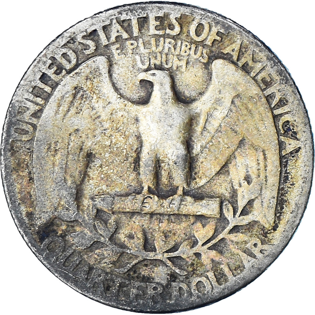 United States, Washington Quarter, Quarter, 1945, Philadelphia, VF(20-25)