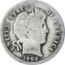 Estados Unidos, Barber Dime, Dime, 1901, Philadelphia, BC, Plata, KM:113